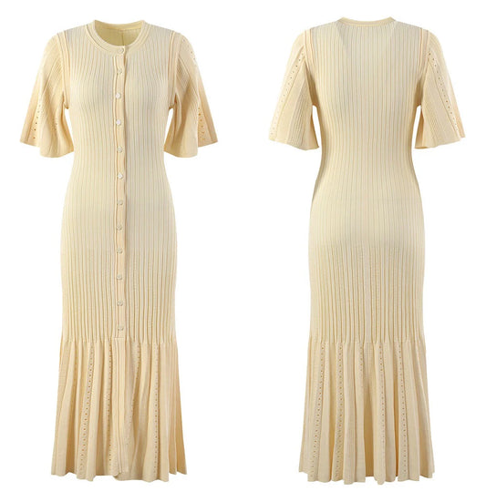 Sandro - Creme dress